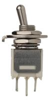 zl36s0101 APEM Toggle Switch, Panel Mount, On-On, SPST, Solder Terminal