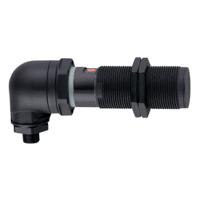 ki533a ifm electronic Capacitive Threaded Barrel Proximity Sensor, M30, 3 → 26 mm Detection, PNP NO+NC, 10 → 30