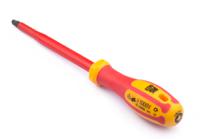 197-3796 RS PRO Pozidriv Insulated Screwdriver, PZ3 Tip, 150 mm Blade, VDE/1000V, 260 mm Overall