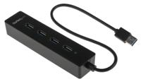 st4300pbu3 StarTech.com 4 Port USB 3.0 USB A  Hub, USB Powered, 137 x 30 x 22mm