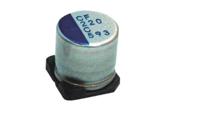 pcr1h181mcl1gs Nichicon 180μF Surface Mount Polymer Capacitor, 50V