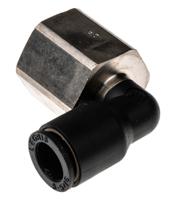 3192-08-17 Legris LF3000 Series Elbow Threaded Adaptor, G 3/8 Female to Push In 8 mm, Threaded-to-Tube Connection Style
