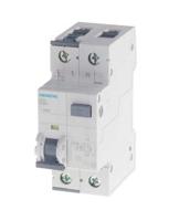 5su1354-7kk13 Siemens RCBO, 13A Current Rating, 2P Poles, 30mA Trip Sensitivity, Sentron Range