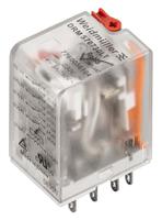 7760056101 Weidmuller Panel Mount Power Relay, 24V ac Coil, 4PDT