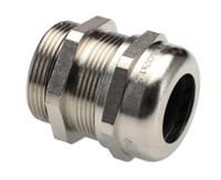53112040 Lapp SKINTOP Series Nickel Nickel Plated Brass Cable Gland, M32 Thread, 11mm min., 21mm max., IP68