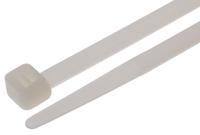 811-1533 RS PRO Cable Tie, 450mm x 4.8 mm, Natural Nylon, Pk-100