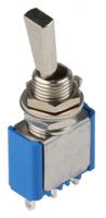 5636a9 APEM Toggle Switch, Panel Mount, On-On, SPDT, Solder Terminal