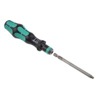 05059295001 Wera Hexagon; Slotted; Pozidriv; Phillips; Torx; Torx BO Interchangeable Screwdriver Set, 17-Piece
