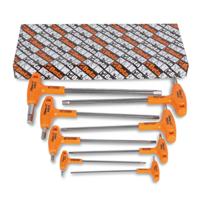 96tinoxs8 BETA 8 piece T Shape Metric Hex Key Set, 2.5mm
