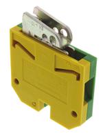 0354560000 Weidmuller 2-Way EK 4 Earth Terminal Block, 4mm², 26 → 10 AWG Wire, Screw Down, Nylon Housing, ATEX