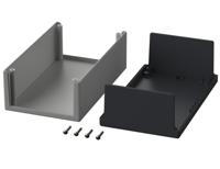 05450002 Bopla Element / Universal Series Graphite Grey, Light Grey Polystyrene General Purpose Enclosure, IP40, Light Grey /