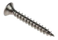 797-6222 RS PRO Pozidriv Countersunk Stainless Steel Wood Screw, A2 304, 4mm Thread, 30mm Length