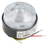 led80-02-02 Moflash LED80 Series Red Multiple Effect Beacon, 10 → 100 V, Surface Mount, LED Bulb, IP67