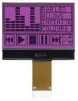 mccog128064b12w-fptlrgb Midas MCCOG128064B12W-FPTLRGB Graphic LCD Display, Transflective