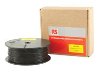 832-0453 RS PRO 1.75mm Black ABS 3D Printer Filament, 300g