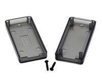1551usb3tsk Hammond 1551 Series Smoked Translucent ABS Enclosure, IP54, Smoked Translucent Lid, 65 x 30 x 15.5mm