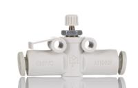 as1002f-04 SMC AS Series Flow Controller, 4mm Tube Inlet Port x 4mm Tube Outlet Port