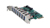 ex-11088-2 Exsys 7 Port PCIe USB Serial Card