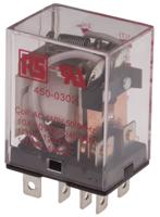 450-0302 RS PRO Plug In Power Relay, 110V ac Coil, 10A Switching Current, DPDT