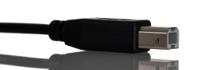 266-8454 RS PRO USB 2.0, Male USB A to Male USB B, 1m