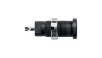 seb-3400-ni-rt Schutzinger Red Female Banana Socket, 2mm Connector, Solder Termination, 10A, 600V, Nickel Plating