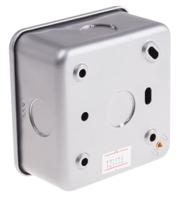 768-3526 RS PRO Grey Metal Clad Switch, 2 Way, 2 Gang