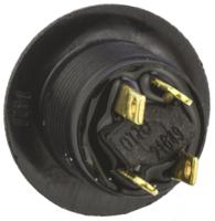 p9-613127w Otto Push Button Switch, Momentary, Panel Mount, SPDT, 25V dc, IP68S