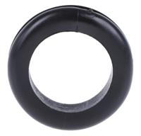605-649 RS PRO Black PVC 20mm Cable Grommet for Maximum of 16mm Cable Dia.