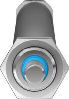 dsnu-25-500-ppv-a Festo 500 mm ISO Standard Cylinder - 35194 DSNU Series, Double Acting Acting
