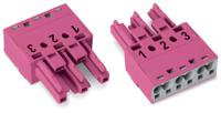 770-283 WAGO 770 Series Socket, 3-Pole, Female, Cable Mount, 25A, IP20
