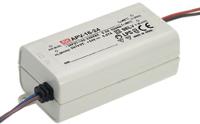 apv-16-24 MEAN WELL LED Driver, 24V Output, 16.08W Output, 670mA Output, Constant Voltage