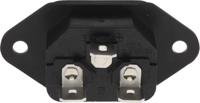 488-191 RS PRO C14 Panel Mount IEC Connector Male, 10A, 250 V
