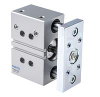 dfm-40-25-p-a-kf Festo Pneumatic Guided Cylinder - 170939, 40mm Bore, 25mm Stroke, DFM Series, Double Acting