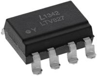 ltv-827s-ta1 Lite-On, LTV-827S-TA1 DC Input Transistor Output Dual Optocoupler, Surface Mount, 8-Pin PDIP