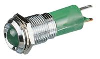 192102z1 CML Innovative Technologies Green Panel Mount Indicator, 12V, 14mm Mounting Hole Size