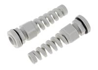 822-9580 RS PRO Grey Nylon Cable Gland, PG9 Thread, 4mm min., 8mm max., IP68