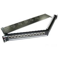 182960001 Molex Premise Networks Cat6a 24 Port RJ45 RJ Patch Panel FTP 1U