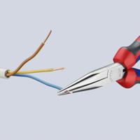 29-25-160 Knipex Pliers, 175 mm Overall, Straight Tip, 54mm Jaw