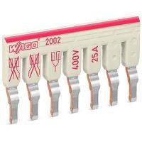 2002-477 WAGO TOPJOB S Series Staggered Jumper for Use with DIN Rail Terminal Block, 25A