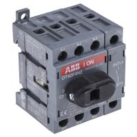 ot40f4n2-1sca104932r1001 ABB 4P Pole DIN Rail Isolator Switch - 40A Maximum Current, 11kW Power Rating, IP20