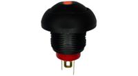 rnd-210-00655 RND RND 210 Series Illuminated Push Button Switch, On-Off, Panel Mount, 13.6mm Cutout, Red LED, 24V dc, IP67