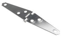 434-9618 RS PRO Stainless Steel Strap Hinge, 145mm x 29mm x 1.5mm