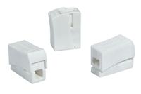 148-90023 HellermannTyton HECL-2/1 Series Connector, 3-Way, 24A, 0.5 → 2.5 mm² Wire, Push In Termination