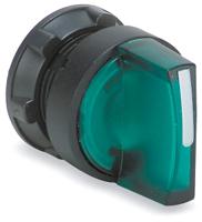 zb5ak1833 Schneider Electric Harmony XB5 Series 3 Position Selector Switch Head, 22mm Cutout, Green Handle