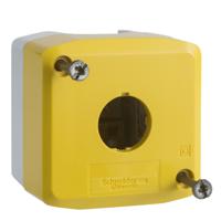 xalk01san Schneider Electric Yellow Polycarbonate XALK Empty Control Station - 1 Hole
