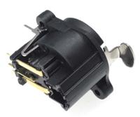 208-5195 RS PRO Panel Mount XLR Connector, Female, 50 V, 5 Way, Gold Plating
