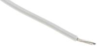 208-1097 RS PRO White 0.51mm² Hook Up Wire, 20 AWG, 10/0.25mm, 30.5m, MPPE Insulation