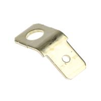 140814-1 TE Connectivity FASTON .250 Uninsulated Male Spade Connector, PCB Tab, 6.35 x 0.81mm Tab Size