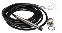 e2b-s08ln04-wp-b1-2m Omron Inductive Threaded Barrel Proximity Sensor, M8, 4 mm Detection, PNP NO, 12 → 24 V dc