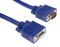 104-226-110 Van Damme Male VGA to Female VGA Cable, 10m Blue